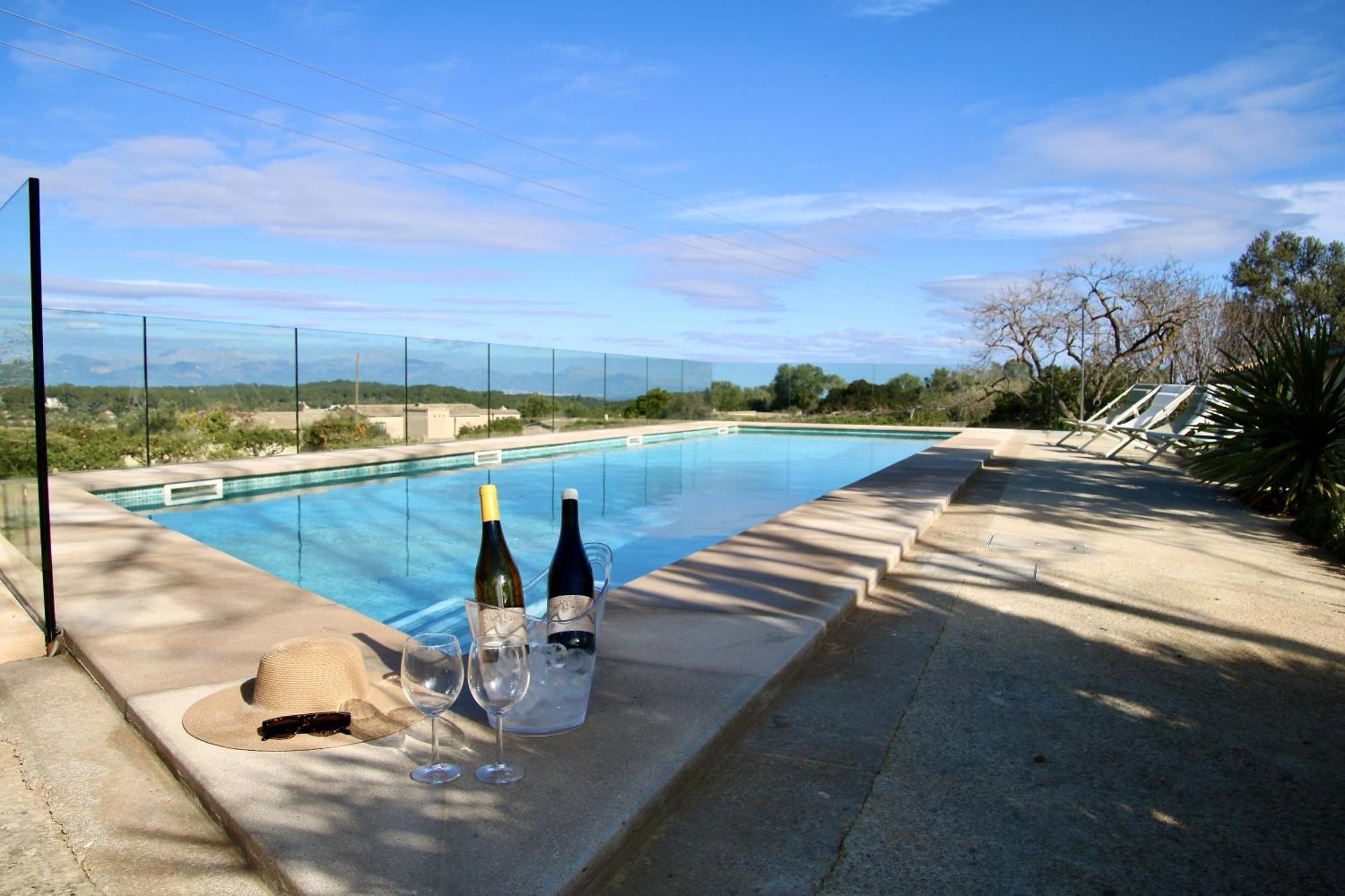 Mater Randa Piscina Vistas Increibles Y Barbacoa Vila Exterior foto